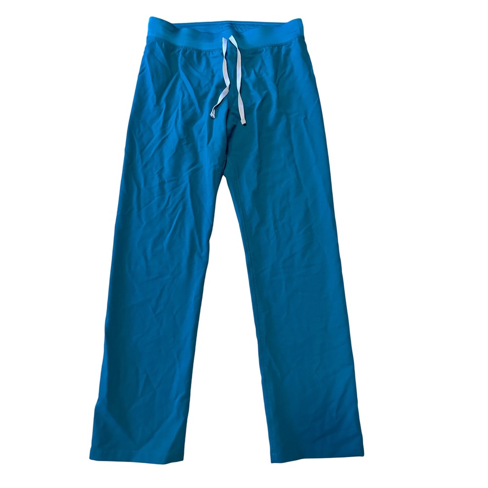 Figs Livingston Basic Scrub Pants HUNTER GREEN Medium Tall